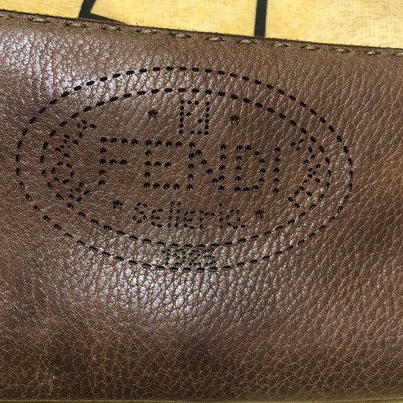 Fendi Selleria Leather Zip Around Wallet - Picture 4 of 8